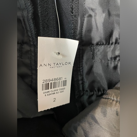 NWT Ann Taylor crop pant size 2 - Picture 2 of 5